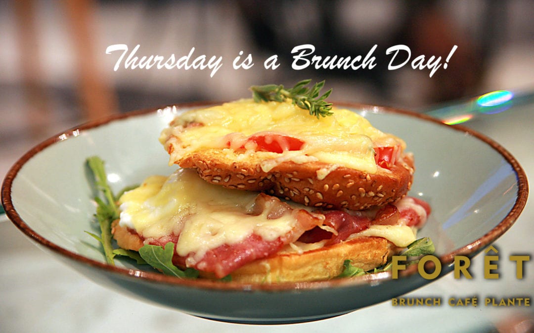 Thursday is a Brunch Day!